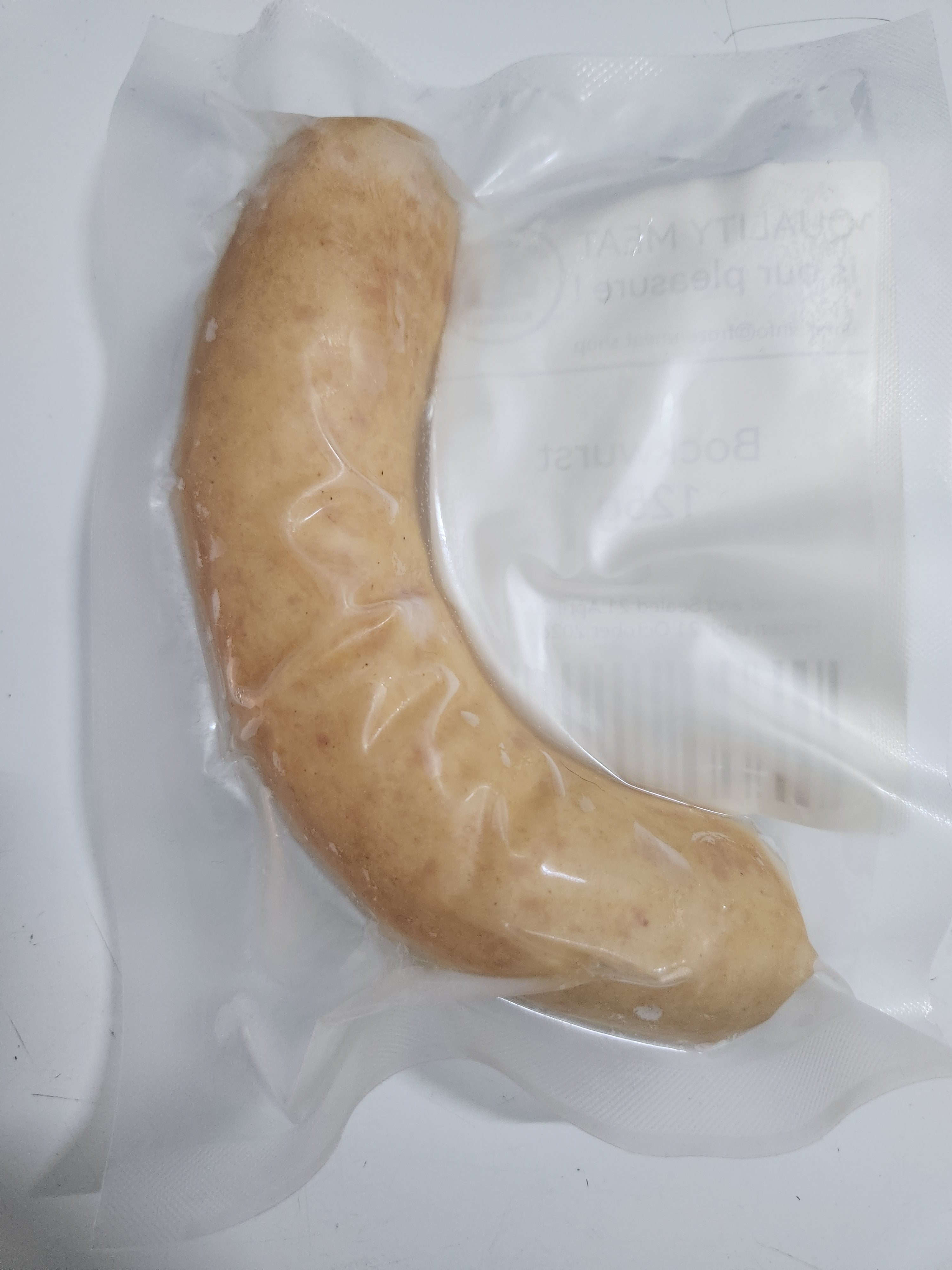 Bockwurst, German Sausage 1 Kg